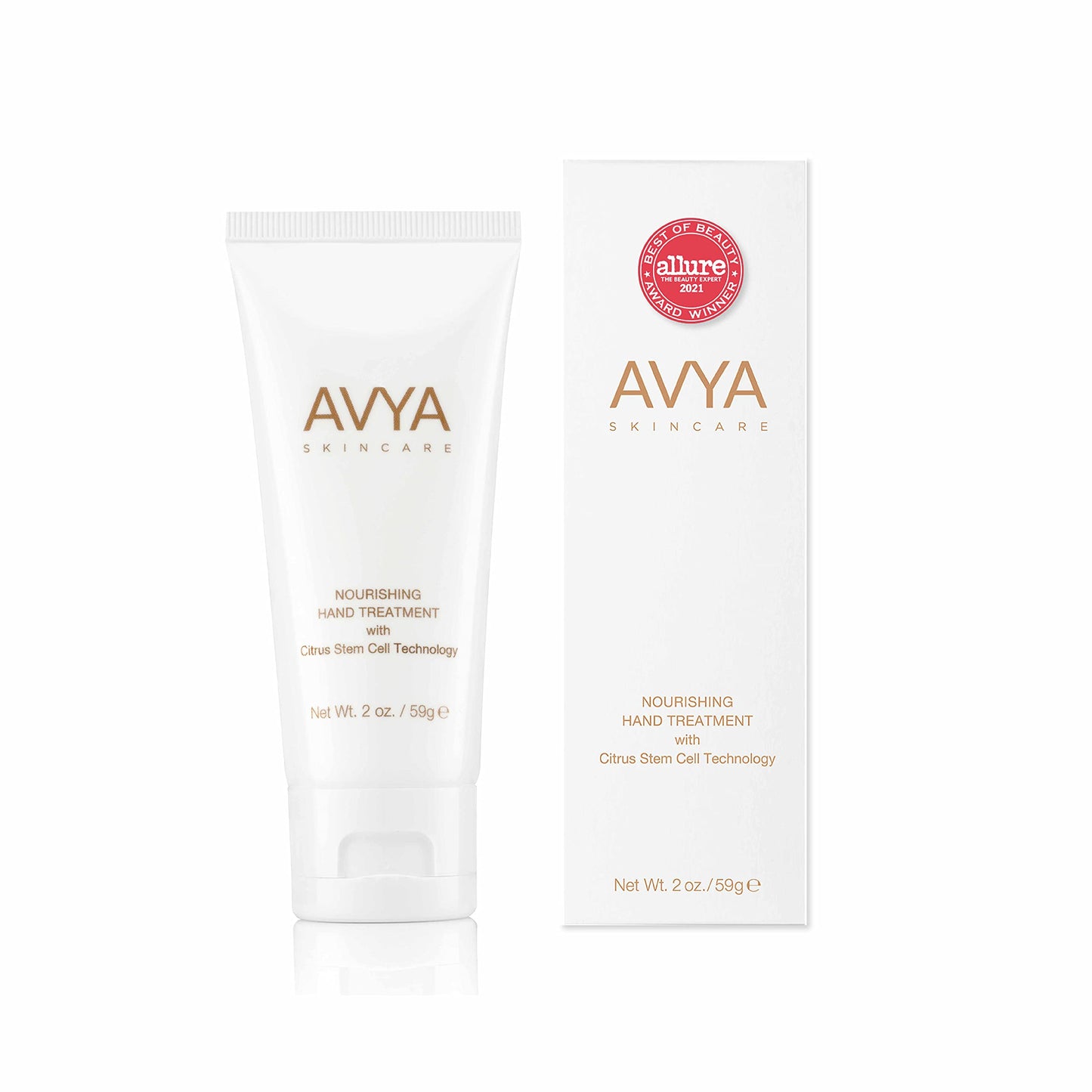 AVYA Hydrating Hand Lotion for Dry Skin - Nourishing Hand Healing Treatment for Dry and Ashy Skin/Hyaluronic Acid and Citrus Stem Cell Beauty & Personal Care Avya Skincare