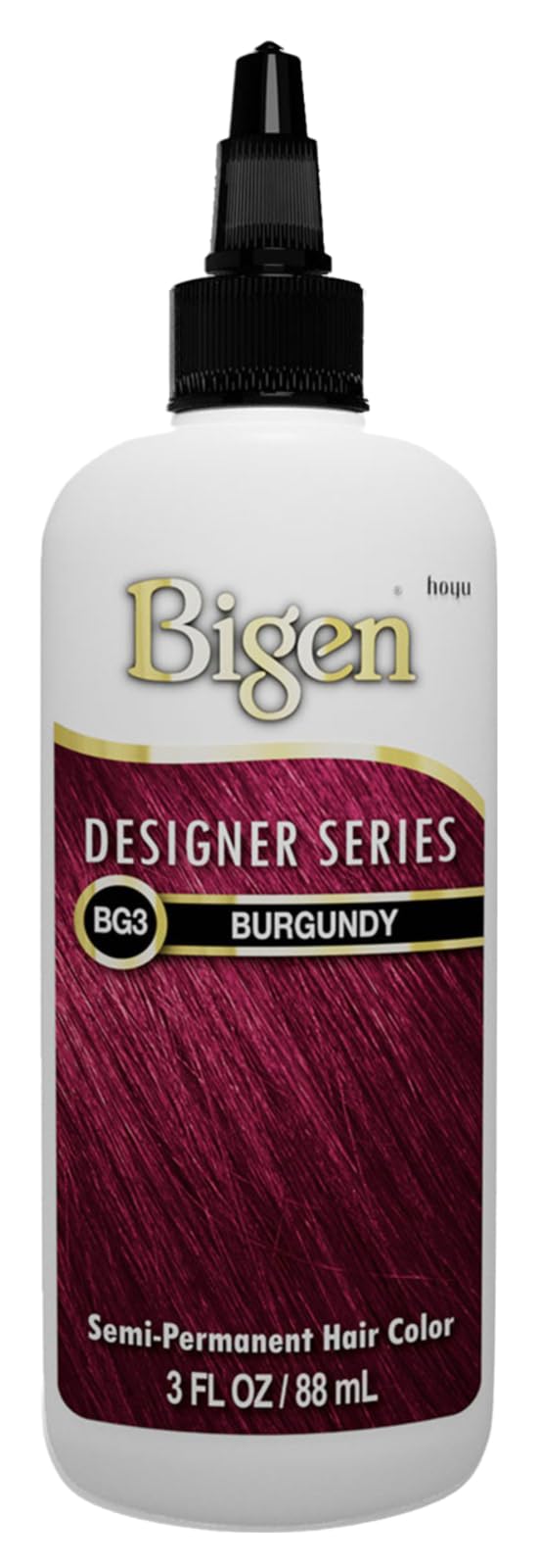 Bigen Semi-Permanent Haircolor #Bg3 Burgundy 3 Ounce (88ml) (6 Pack) Beauty & Personal Care Bigen
