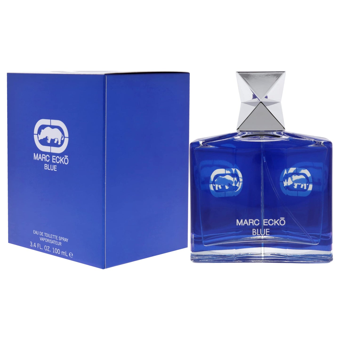 Marc Ecko Blue Eau de Toilette Spray 3.40 oz (Pack of 2) Beauty & Personal Care Marc Ecko