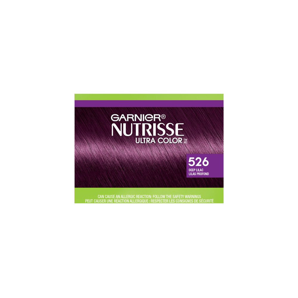 Garnier Nutrisse Nourishing Color Cream Hair Colour, Deep Lilac 526