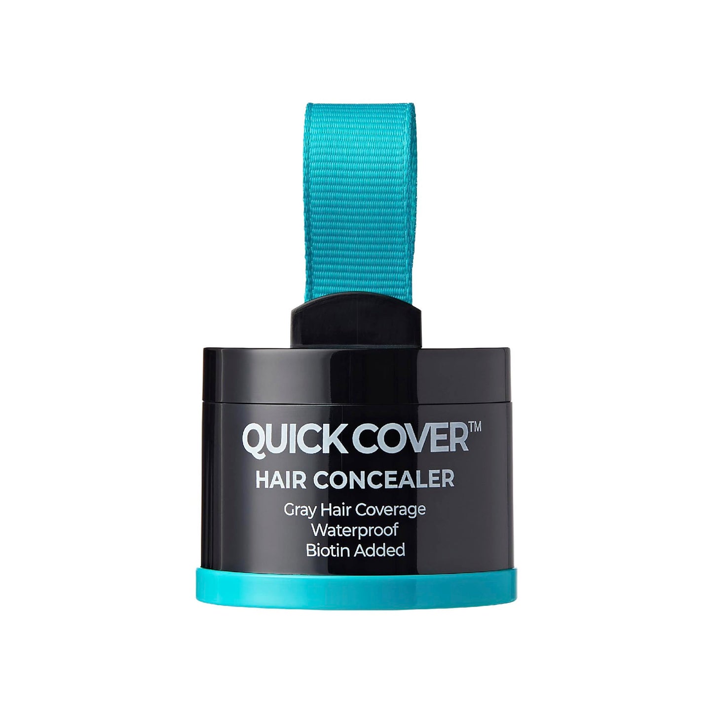 Red by Kiss Quick Cover Hair Concealer, Temporary Root Touch-Up, Precision Gray Coverage, Lightweight & Waterproof, Biotin Infused (Black) Beauty & Personal Care Red by Kiss