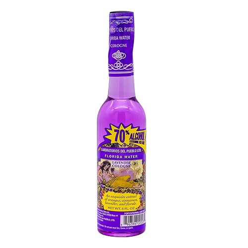 Florida Water Lavender Cologne 5.0 Oz - One (1) Plastic Bottle Beauty & Personal Care Laboratorios Del Pueblo