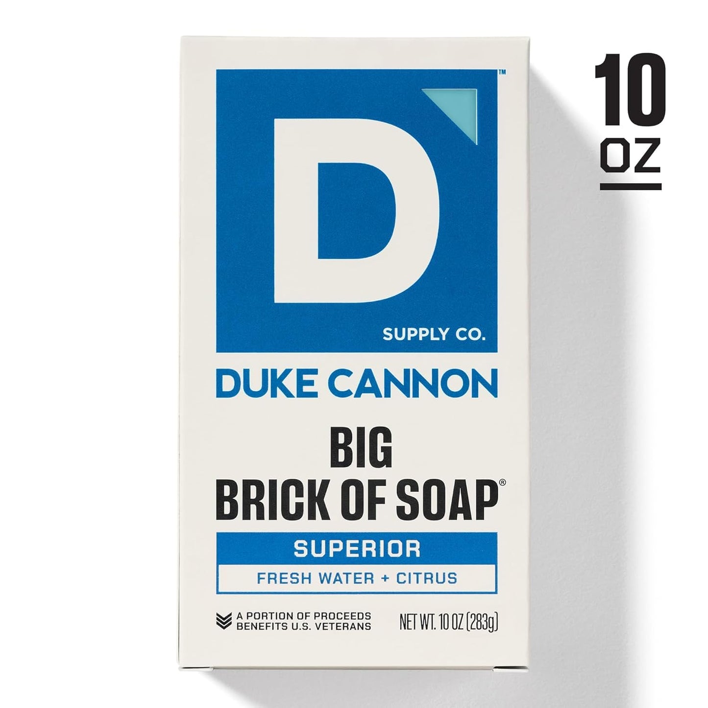 Duke Cannon Supply Co. Extra Large Bar Soap Bundle - Men's Bar Soap with Masculine Scents - Frsh Water + Citrus - All Skin Types - Big Brick of Soap Beauty & Personal Care Duke Cannon Supply Co.