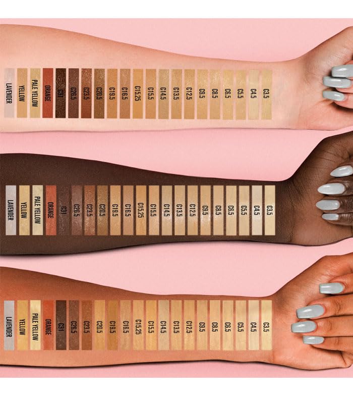 Jeffree Star Cosmetics Magic Star Liquid Concealer - C12 High Coverage, Long-Wearing, Creamy Formula | Tattoo-Covering | Vegan & Cruelty-Free |