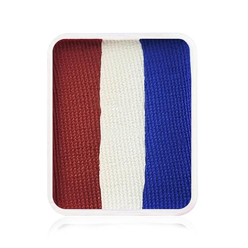 Kraze FX Face Paint Palette Refill - Anthem Face Paint (6 gm) - Hypoallergenic, Non-Toxic, Water Activated Professional Face & Body Painting Makeup Beauty & Personal Care Kraze FX