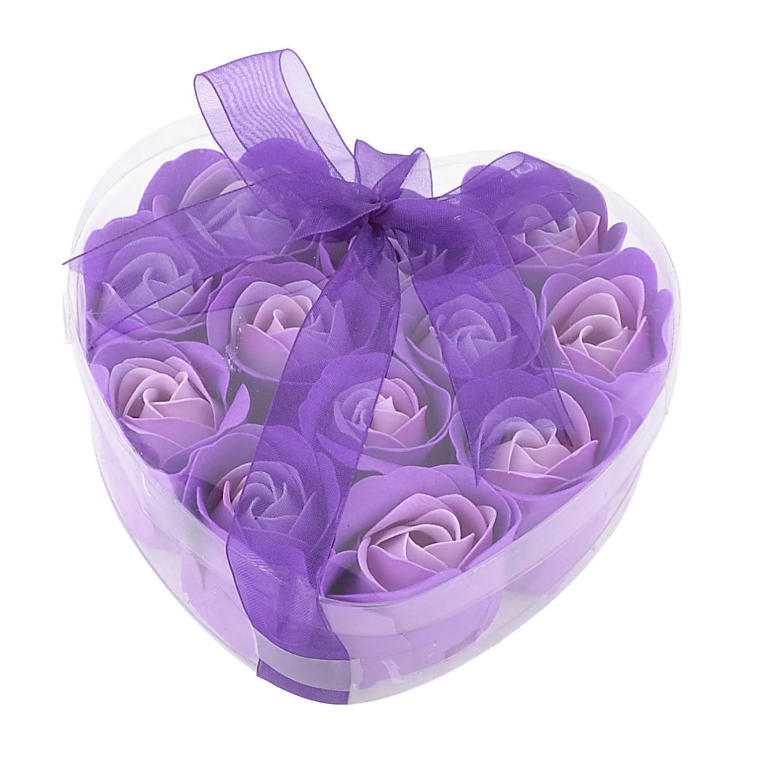 Ruilogod 12 x Scented Rose Shaped Bathing Bath Petals Flakes Purple (id: dca 1ea 9f2 06f 757 Beauty and Personal Care Ruilogod
