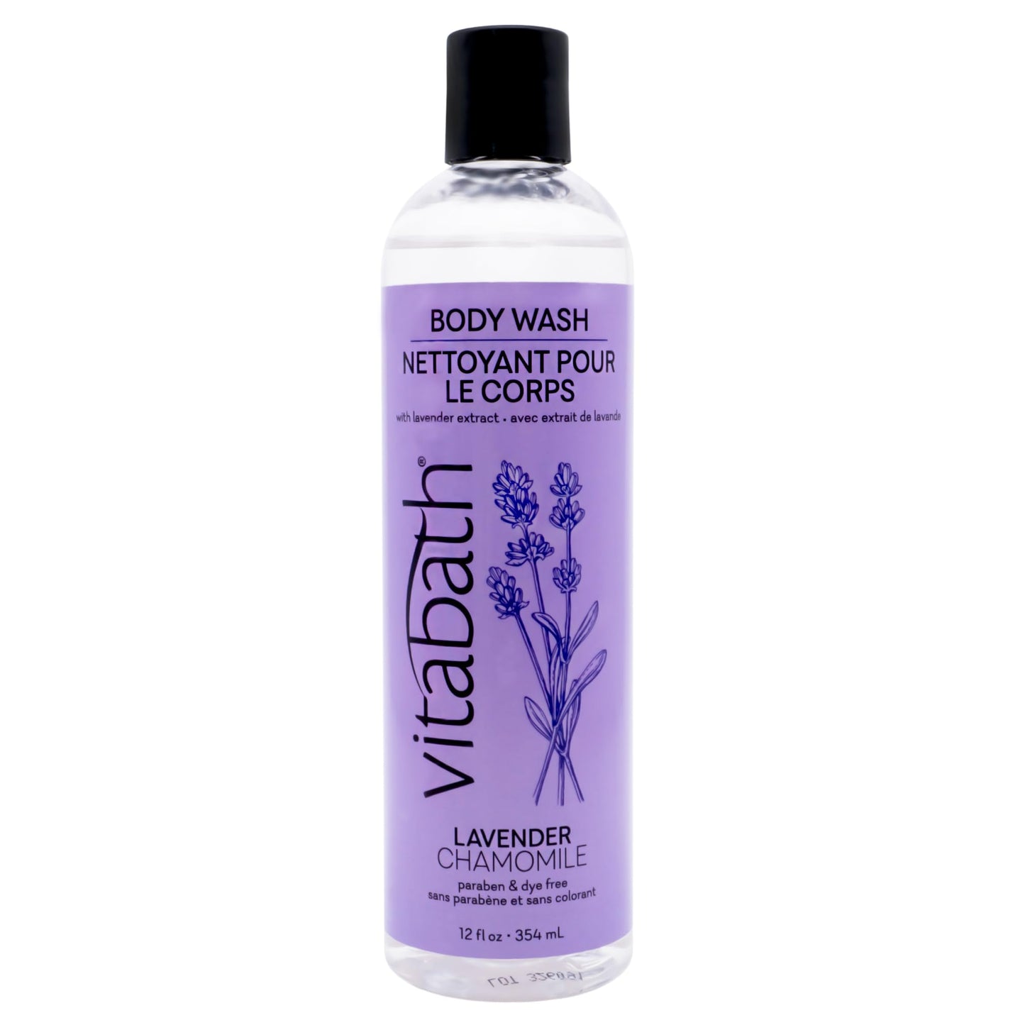 Vitabath Lavender & Chamomile Body Wash Moisturizing Bath & Shower Cleanser & Skincare Radiant Detox & Restore Nourishing Body Polish - Cruelty-Free Beauty & Personal Care Vitabath
