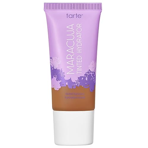 tarte maracuja tinted moisturizer - Lightweight Sheer Foundation with Buildable Longwear Coverage, Hyaluronic Acid, Turmeric, Aloe for Hydrated Skin Beauty & Personal Care tarte