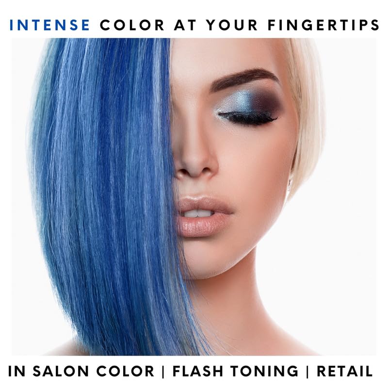 Watercolors Intense Color Depositing Shampoo, Semi Permanent Hair Color 8.5 oz - BLUE Beauty & Personal Care Watercolors