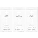 ILES FORMULA Mini Signature Collection - Moisturizing Travel Shampoo & Conditioner w/Mini Finishing Serum Blow Dry Cream for Dry, Damaged, Frizzy Hair Beauty & Personal Care ILES FORMULA