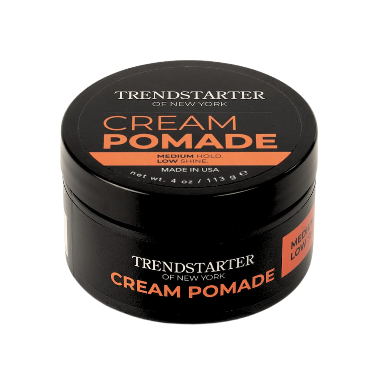 TRENDSTARTER - CREAM POMADE (4oz) - Medium Hold - Low Shine - Water-Based All-Day Hold Premium Hair Styling Pomade Putty Products Beauty & Personal Care TRENDSTARTER