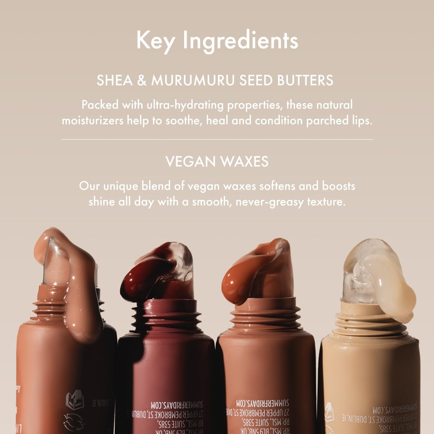 Summer Fridays Lip Butter Balm - Moisturizing Lip Gloss for Instant Shine + Sheer Color - With Nourishing Shea Butter - Everyday Makeup + Skin Care Beauty and Personal Care Summer Fridays
