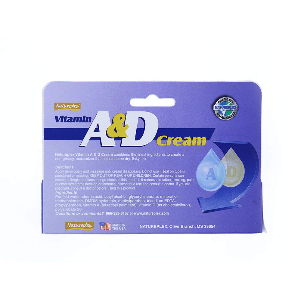 Vitamin A&D Cream 1.5Oz Beauty & Personal Care Natureplex