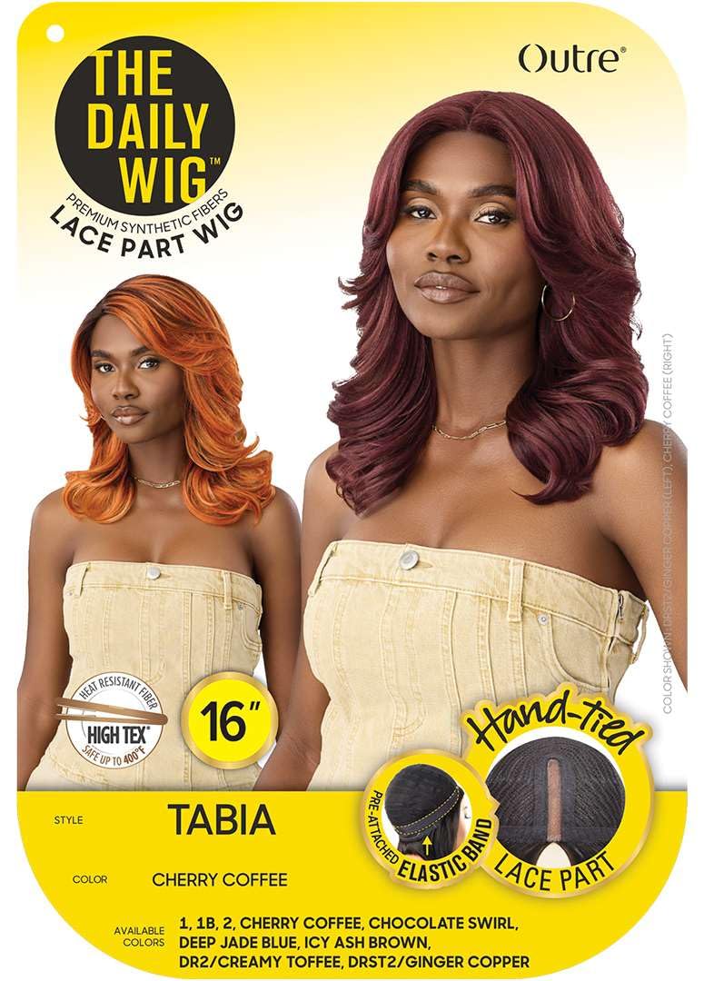 Outre The Daily Wig - Lace Part Wig - Tabia (DRST2/GINGER COPPER)