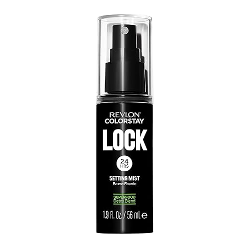 Revlon Colorstay 24 Hr Lock Setting Mist, Keeps Face Makeup from Melting & Fading, Mattifying, Blurring & Oil Absorbing Spray, Transfer-Proof & Mask Beauty & Personal Care REVLON