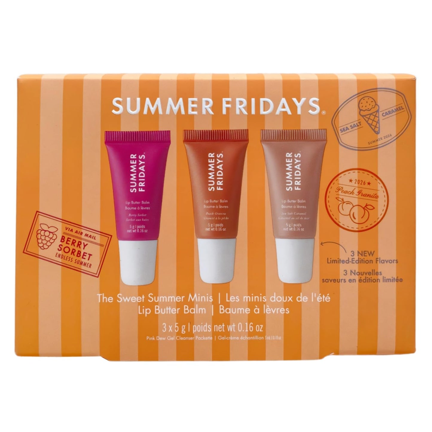 Summer Fridays The Sweet Summer Minis Beauty and Personal Care Summer Fridays