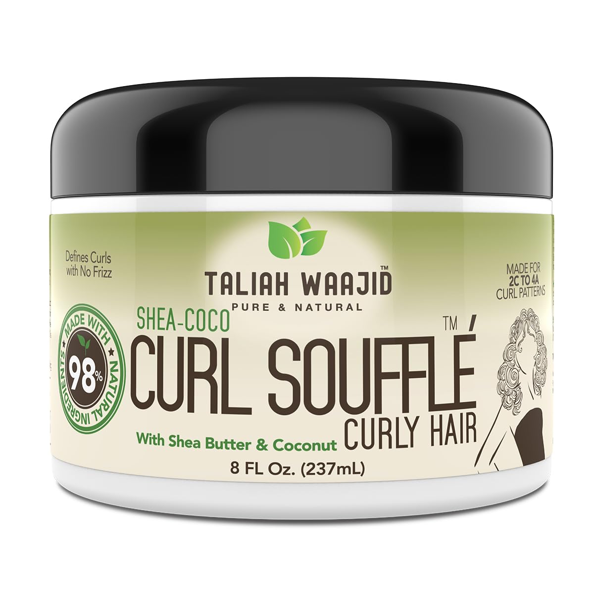 Taliah Waajid Shea Coco Curly Hair Soufflé for 3B-4B Hair (U036) Beauty & Personal Care Taliah Waajid black earth products