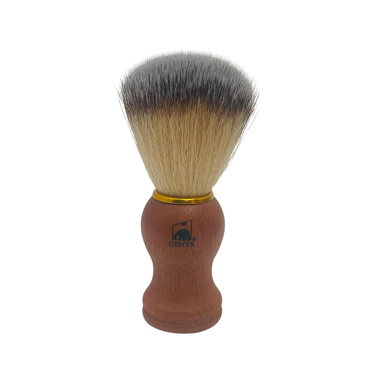 G.B.S Classic Synthetic 3rd Generation Bristle Shaving Brush with Durable Clear Brush Stand - Vegan Brush Generates Lather for Wet Shaving Lovers Beauty and Personal Care G.B.S