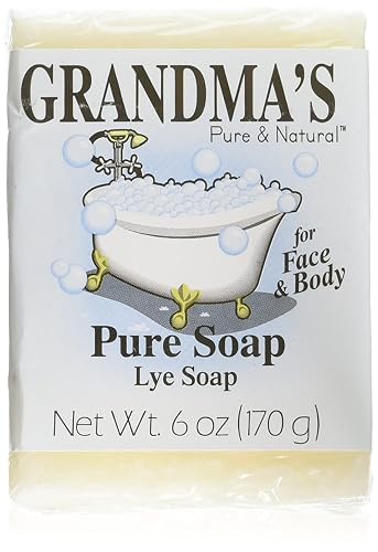 Remwood 60018 Grandma's Lye Soap 6 Oz Beauty & Personal Care GRANDMA'S PURE & NATURAL