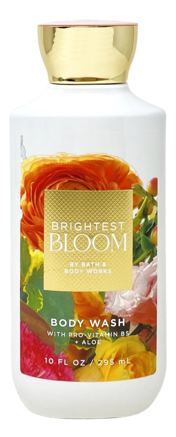 Bath & Body Works Brightest Bloom Ultimate Hydration Body Cream and Body Wash with a Creamy Rose Bar Soap Beauty & Personal Care Bath & Body Works