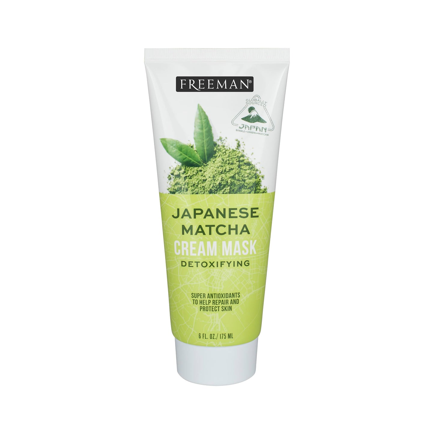 Freeman Exotic Blends Detoxifying Japanese Matcha Cream Facial Mask, 6 fl.oz./ 175 mL Tube Beauty & Personal Care Freeman