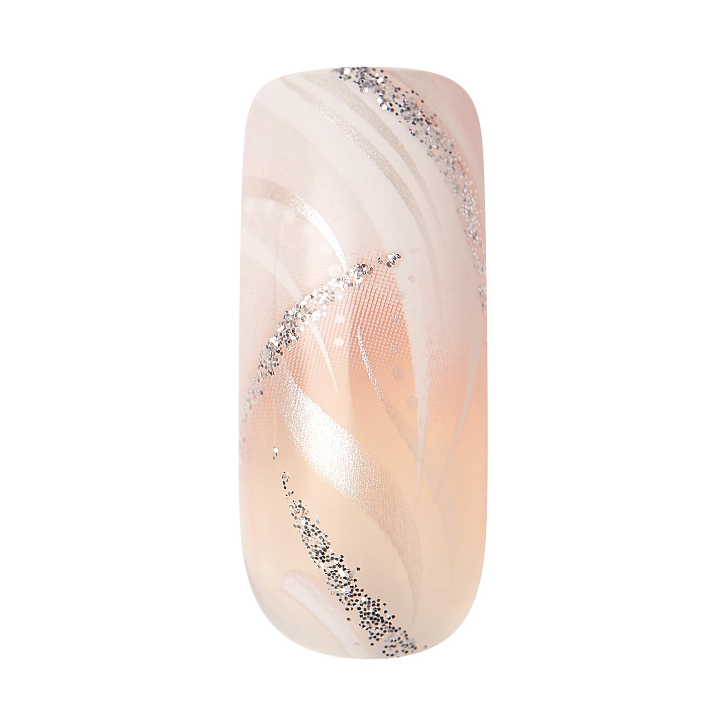 Gold Finger False Nails Gel Glam Design Full Cover Fake Nails, Long Length (2 PACK) Beauty & Personal Care Goldfinger
