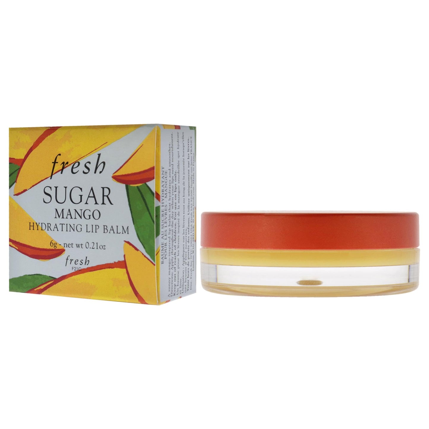 Fresh Sugar Hydrating Lip Balm - Mango Lip Balm Women 0.21 oz Beauty & Personal Care Fresh