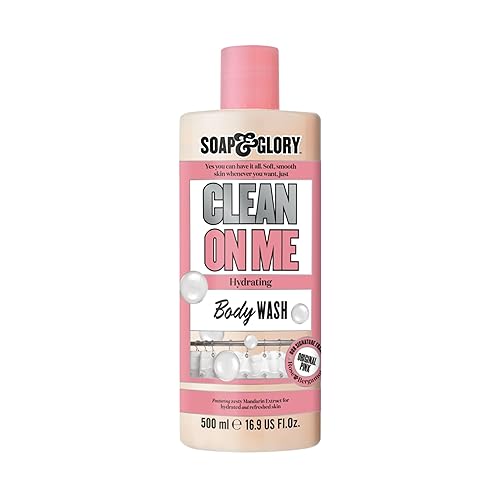 Soap & Glory Original Pink Body Wash for Women - Rose & Bergamot Shower Gel for Dry Skin - Moisturizing Body Soap for Soft, Hydrated Skin - Original Beauty & Personal Care Soap & Glory