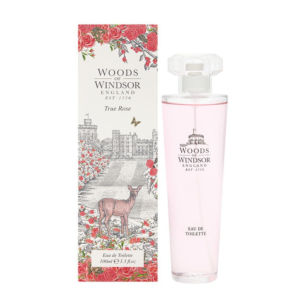 True Rose by Woods of Windsor 3.3 oz Eau de Toilette Spray Beauty & Personal Care Woods of Windsor