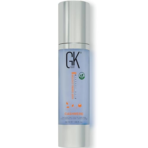 GK HAIR Cashmere Hair Cream 1.69 Oz - Smoothing & Shine Styling Cream with Argan Oil, Anti Frizz Hair Cream for Soft, Silky & Manageable Hair Beauty & Personal Care GK HAIR