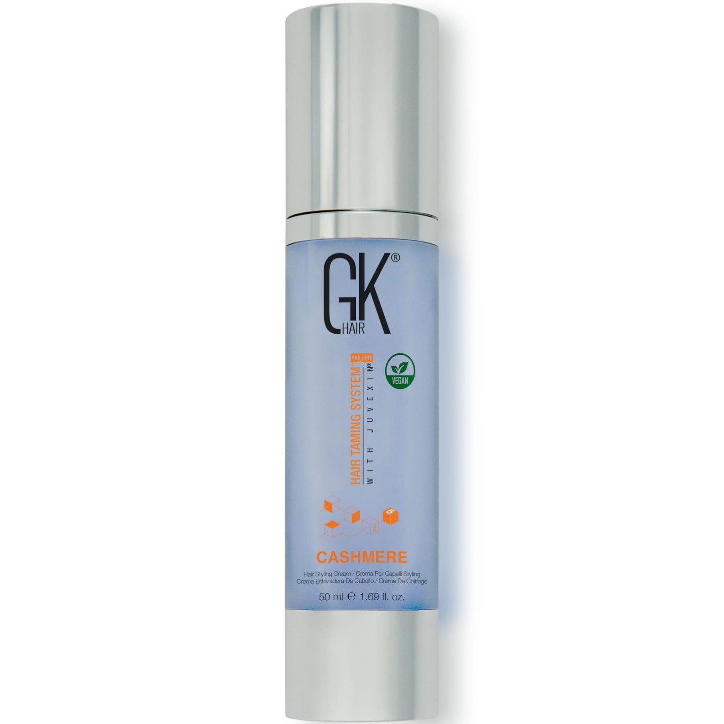 GK HAIR Cashmere Hair Cream 1.69 Oz - Smoothing & Shine Styling Cream with Argan Oil, Anti Frizz Hair Cream for Soft, Silky & Manageable Hair Beauty & Personal Care GK HAIR