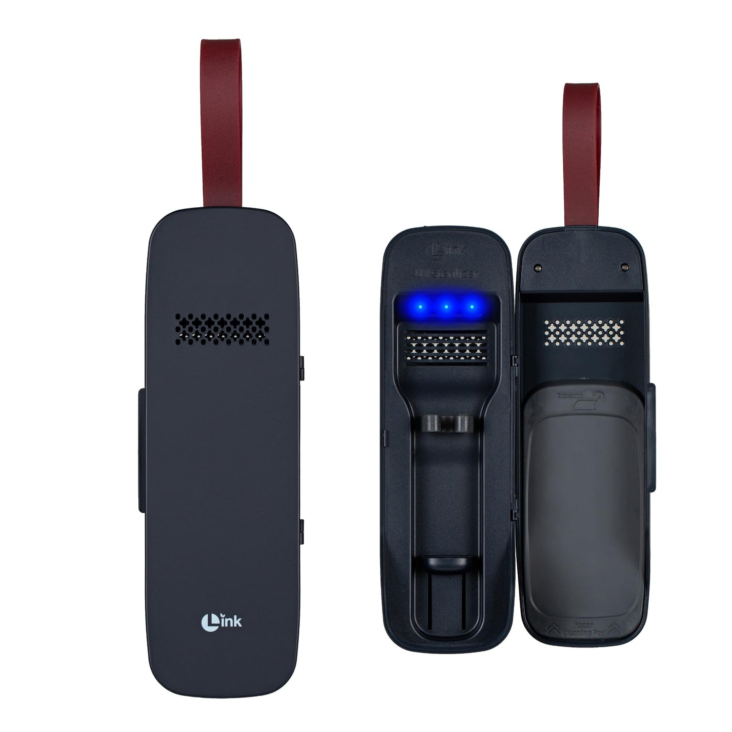 LINK Portable Razor Case UV-C LED Technology & Cleaning Pad L-S101 / Carrying Case Protector / USB Charging Way / Auto Self-Care System Beauty and Personal Care LINK Innovation
