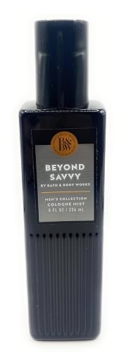 Bath and Body Works Beyond Savvy Men's Collection Cologne Mist 8 Fluid Ounce Spray Beauty & Personal Care Bath & Body Works
