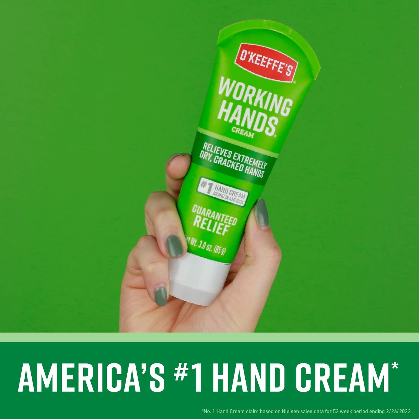 O'Keeffe's Working Hands Hand Cream (3 oz Tube) and Healthy Feet Foot Cream (3 oz Tube) - Repairing Skincare for Extremely Dry, Cracked Hands Beauty & Personal Care O'Keeffe's