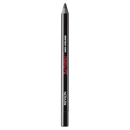 REVLON Pencil Eyeliner, So Fierce Vinyl Eye Makeup, Waterproof, Smooth Gliding, Longwearing with Shiny Vinyl Finish, 860 Midnight Mystery, 0.042 Oz Beauty & Personal Care REVLON