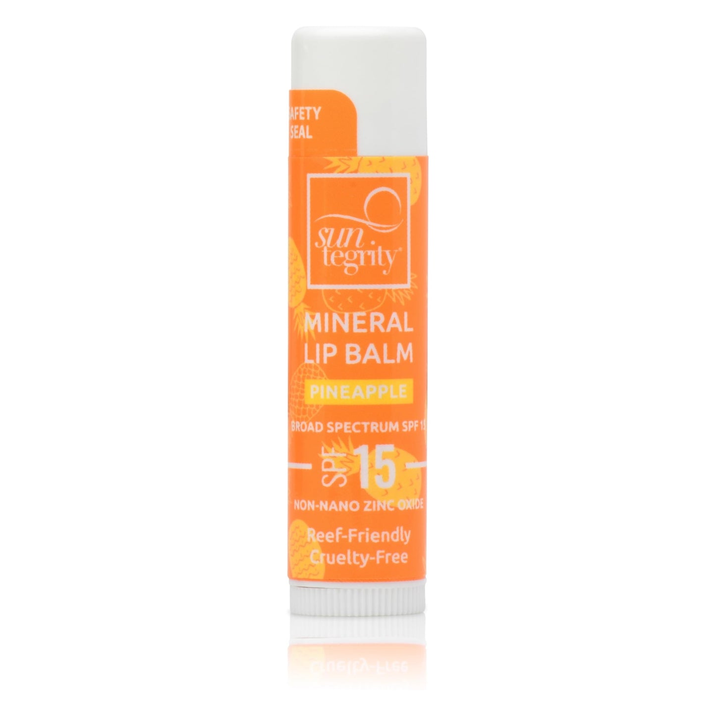 Suntegrity Mineral Lip Balm SPF 15 - Pineapple Beauty and Personal Care Suntegrity