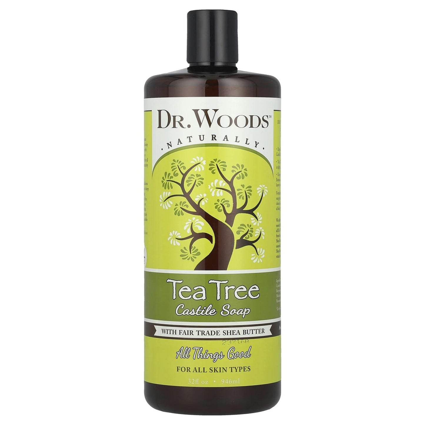 Pure Tea Tree Castile Soap Beauty & Personal Care Dr. Woods