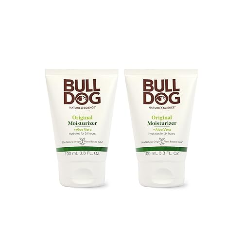 Bulldog Mens Skincare and Grooming Original Facial Moisturizer, 3.3 Fluid Ounce - Pack of 2 Beauty & Personal Care BULLDOG