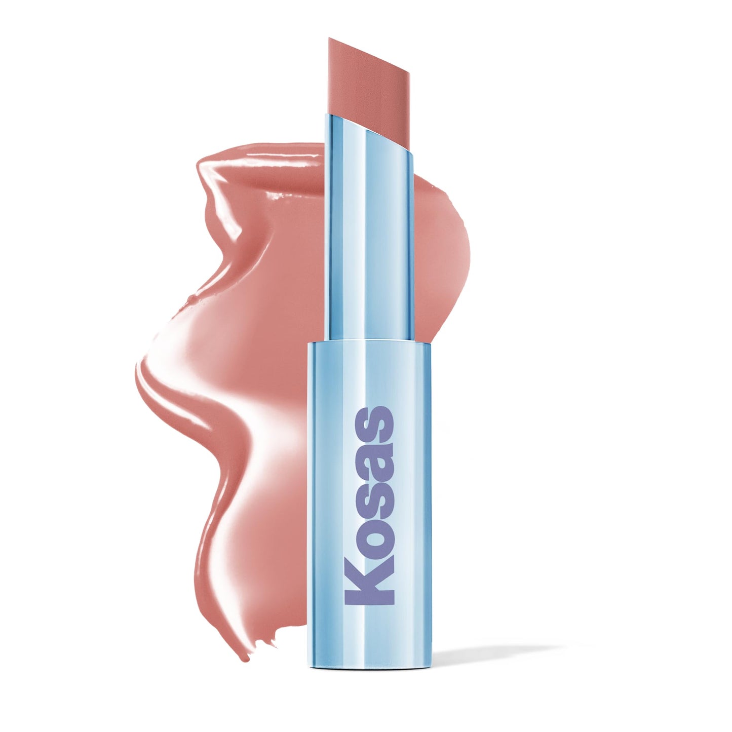 Kosas Wet Stick Moisturizing Shiny Sheer Lipstick with Ceramides, Hyaluronic acid, Peptides and Mango Butter - Soothes, Softens, and Moisturizes Lips Beauty & Personal Care Kosas
