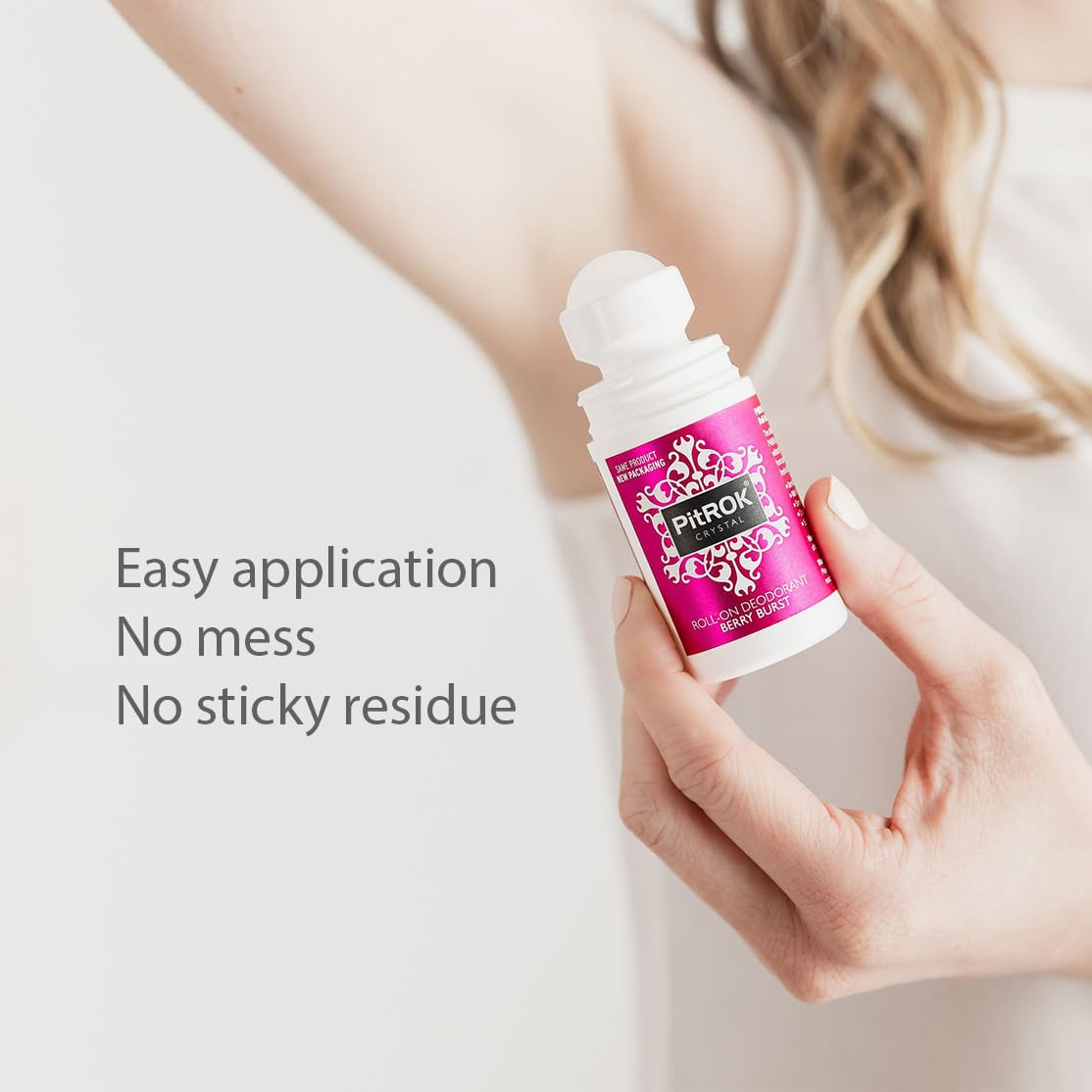 PitROK Berry Burst Roll-On Deodorant Beauty and Personal Care PIT ROK