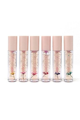 Italia Deluxe 24K MAGIC Lip Oil / Lip Gloss 6 Pcs Beauty & Personal Care Italia Deluxe