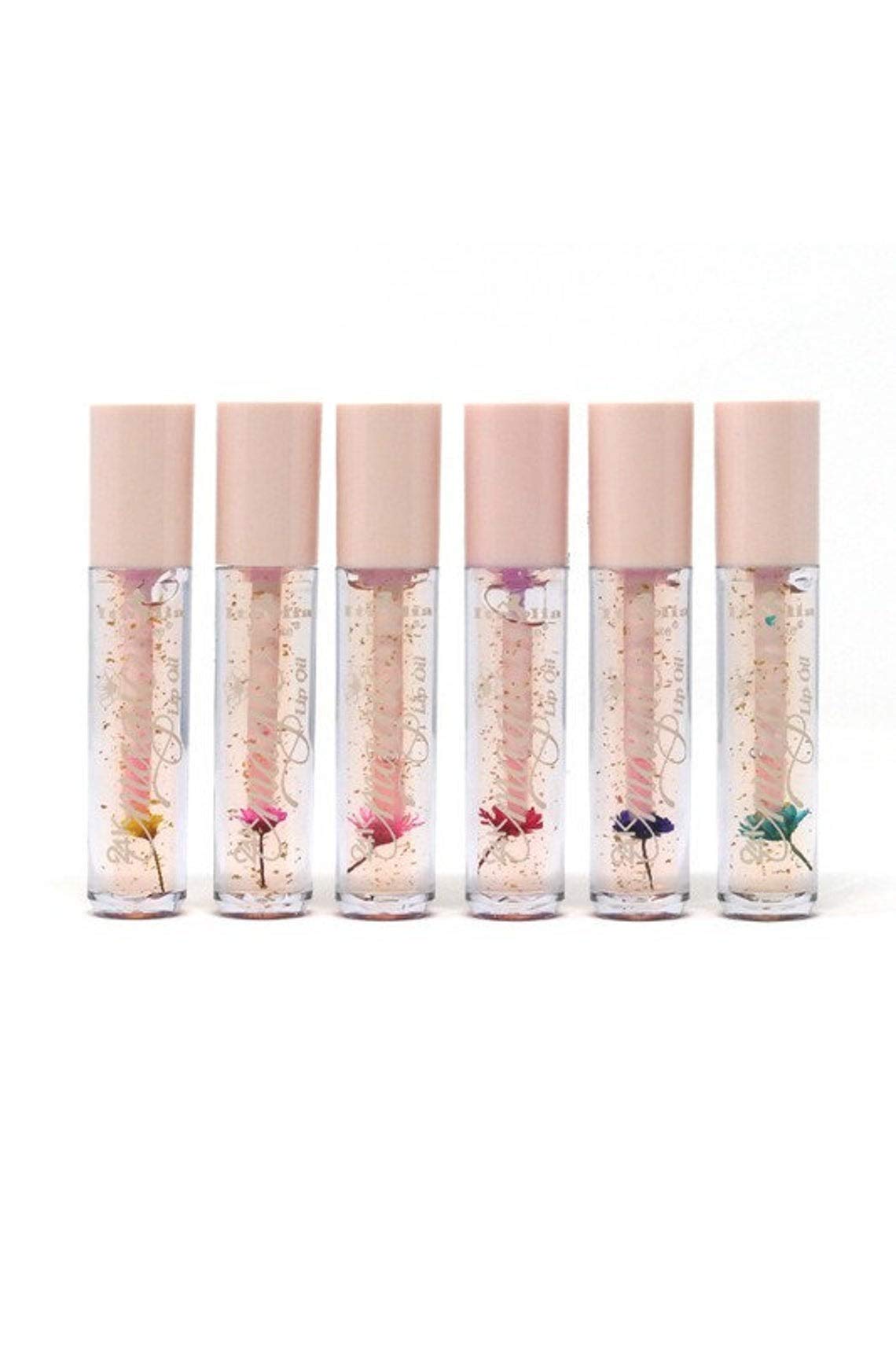 Italia Deluxe 24K MAGIC Lip Oil / Lip Gloss 6 Pcs Beauty & Personal Care Italia Deluxe
