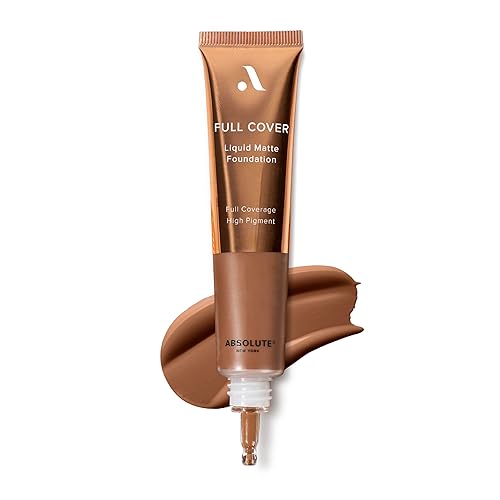 Full Cover Liquid Matte Foundation MFFD11 Warm Mahogany Beauty & Personal Care Absolute New York