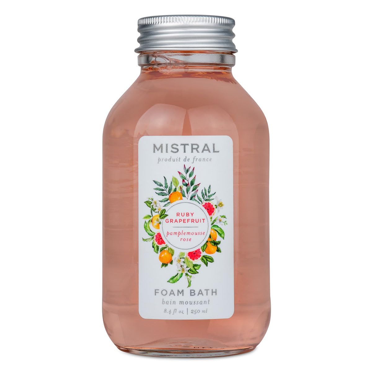 Mistral Ruby Grapefruit Foam Bath, Organic Chamomile, 8.4 fl oz Beauty and Personal Care Mistral