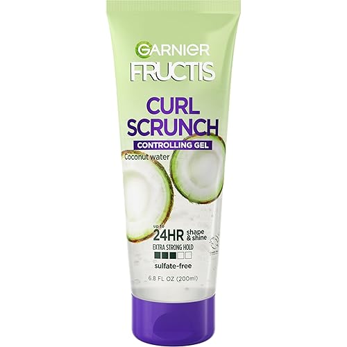 Garnier Fructis Style Scrunch Controlling Gel, Curl, 6.8 Fl Oz Beauty & Personal Care Garnier