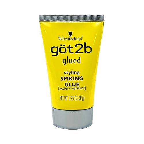 (6Pack) Glued Styling Spiking Water Resistant Glue Unisex by Got2B, 1.25 Ounce Beauty & Personal Care Got2B