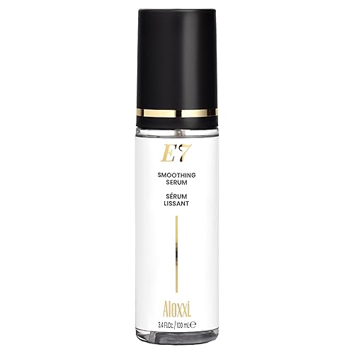 ALOXXI E7 Smoothing Serum, Lightweight Hair Serum with 7 Essential Oils, Smoothes, Strengthens & Adds Shine, for All Hair Types, 3.4 Fl Oz Beauty & Personal Care ALOXXI