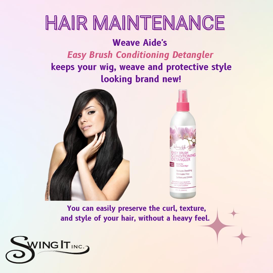 Swing It Inc Weave Aide Easy Brush Conditioning Detangler, 2 Oz Beauty & Personal Care Swing It Inc