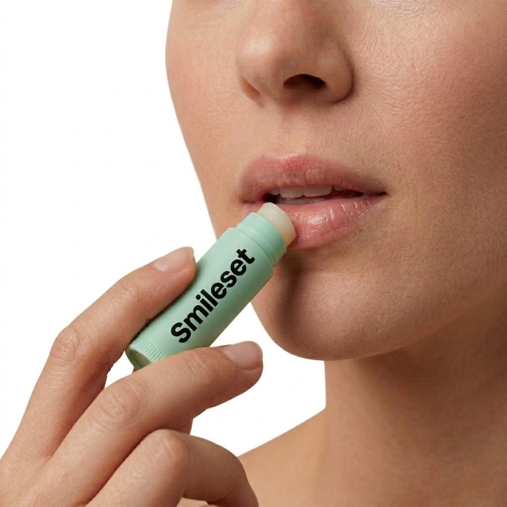Smile Set Premium Hydrating Lip Balm and Lip Gloss Duo - Moisturizing and Nourishing Lip Care Formula - Pack of 4 Beauty and Personal Care SmileSet