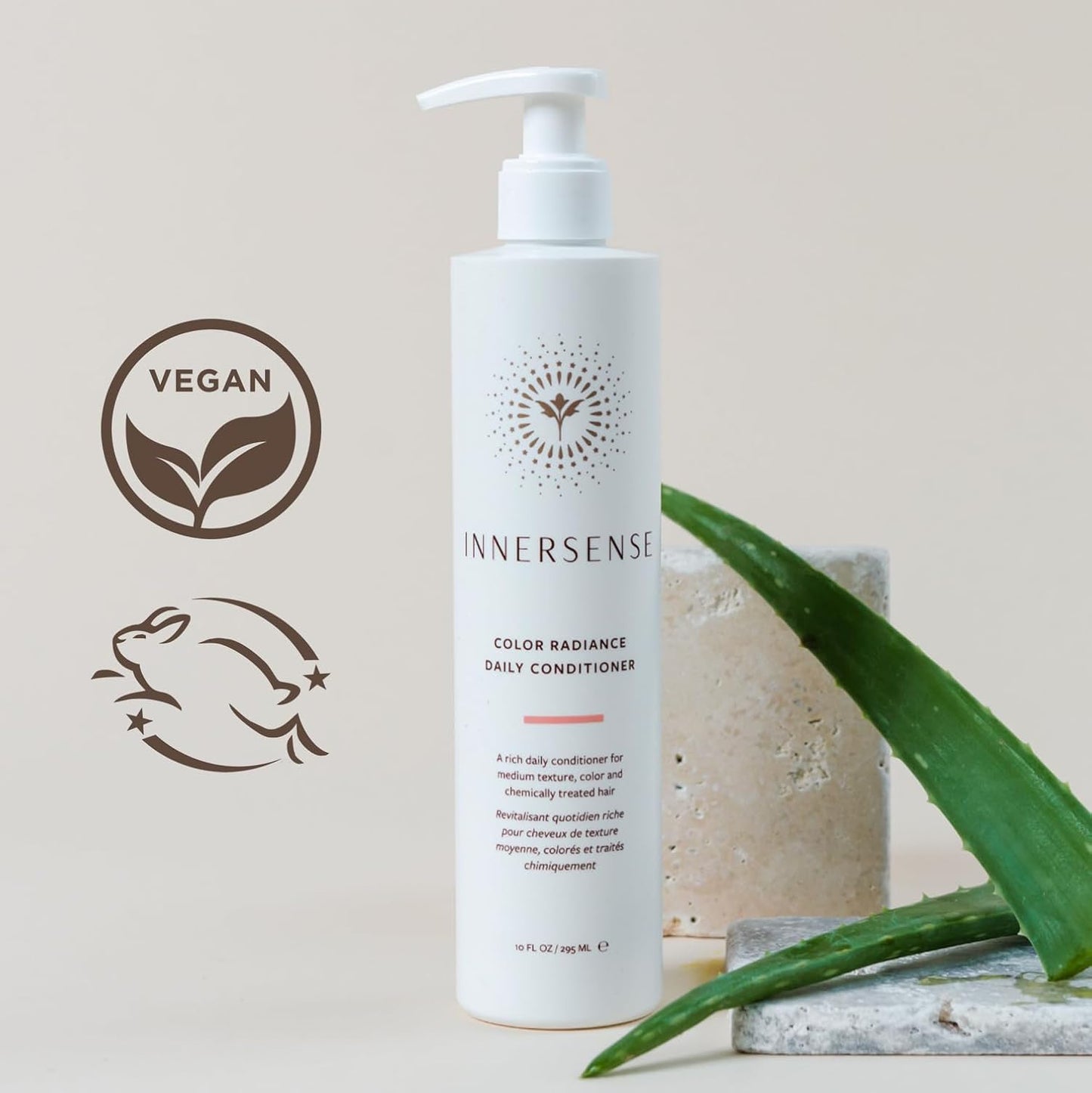 INNERSENSE Organic Beauty - Color Awakening Hairbath Shampoo + Daily Conditioner Duo | Non-Toxic, Cruelty-Free, Clean Haircare (10 fl oz each) Beauty & Personal Care INNERSENSE